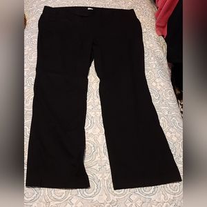 Old Navy 24 long black bootcut pants